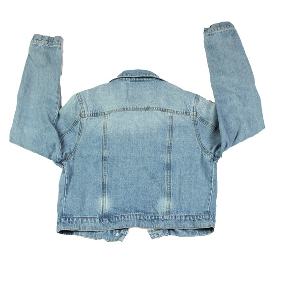 Papaya Jackets & Coats Ladies Papaya Jean Jacket Size L Read